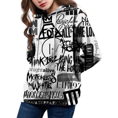 Angry Goldfish Street Style Pullover Female Sweatshirt Kool Letter 3DPrint Women Hoodies Plus Size Clothes S-4XL