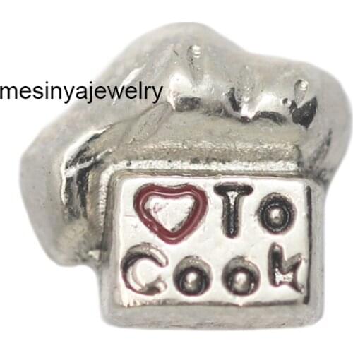 10pcs love to cook floating charms for glass locket FC-979, Min amount $15 per order mixed items