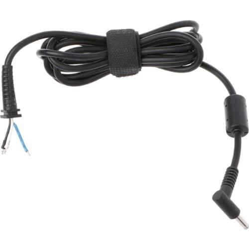 4.5x3.0 DC Power Charger Plug Cable blue Connector with pin for hp Laptop adapter DC connector 4.5*3.0mm cable Drop ship