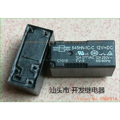 5 845HN-1C-C 12VDC 12A