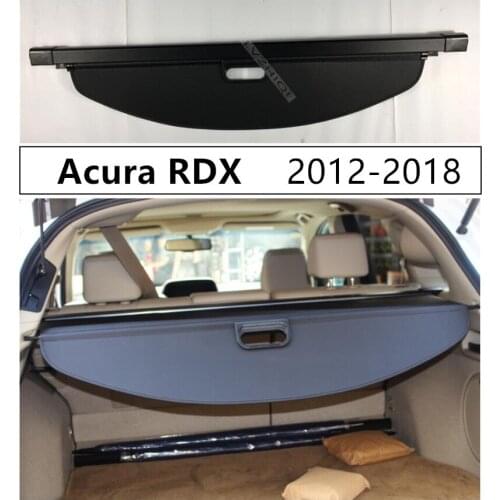 Rear Trunk Cargo Cover For Acura RDX 2012 2013 2014 2015 2016 2017 2018 High Qualit Car Security Shield Accessories Black Beige