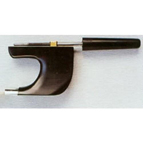 Germany Bass Ebony Bow Frog 100% Silver Mounted