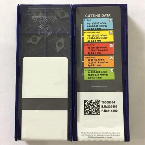 DCMT070204NN LT10,Original CNC blade carbide insert lathe tool 10pcs/lot for turning tool holder DCMT 070204 NN LT10