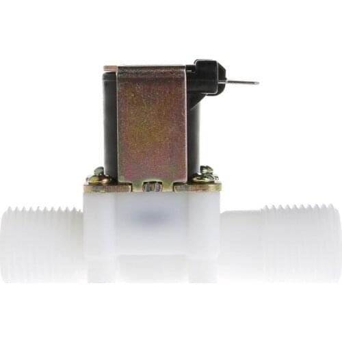 New 12V Electric Solenoid Valve Magnetic DC N/C Water Air Inlet Flow Switch 1/2" P31E