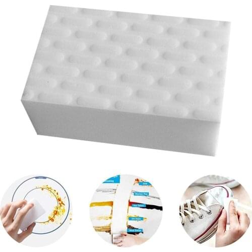 Sponge Eraser Cleaning Melamine Foam Cleaner Cleaning Tools For Kitchen Bathroom G9F2