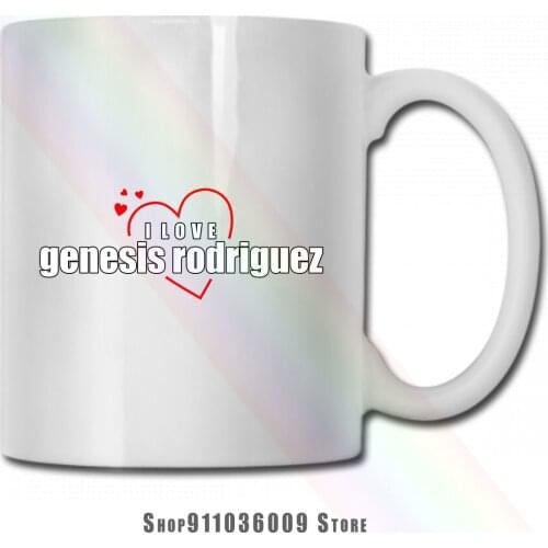 I Love Genesis Rodriguez mug cup tazas