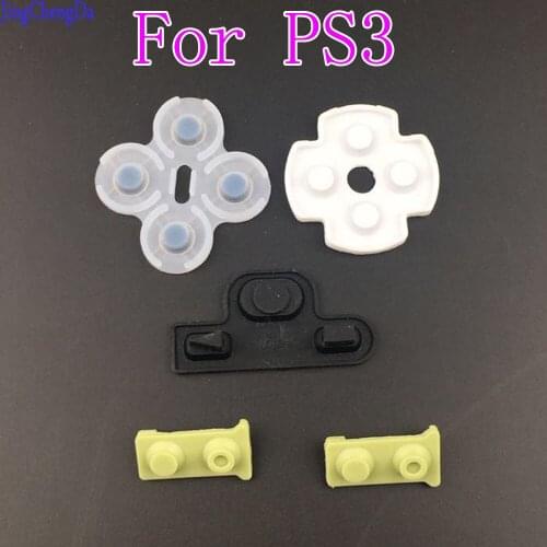 For Sony PS3 PlayStation 3 DualShock Controller Soft Rubber Replacement Silicone Conductive Adhesive Button Pad keypad