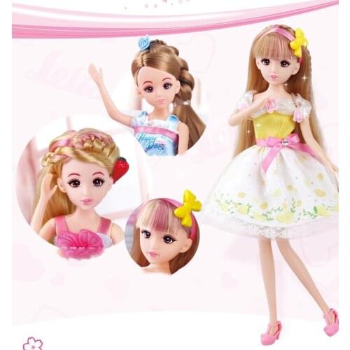 New arms and legs can bend beautiful girl doll Moveable Joint Doll 12 Joints Bodies DIY Toys doll fashion bjd doll