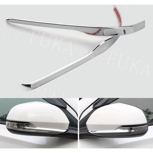 Fit For Honda HR-V HRV Vezel 2015-2017 Chrome ABS Car Rear View Side Mirror Cover Molding Trim Protector Car Styling