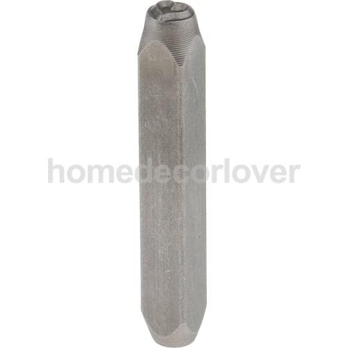 Steel 6mm Heart Punch Tool for Customizing Jewelry Clay Leathers DIY Project