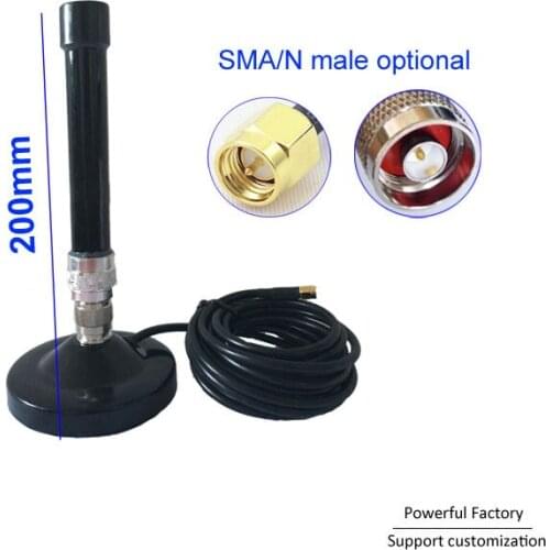 Outdoor 15CM mini 2g 3g GSM Wifi Omni FPR 4G fiberglass antenna with N male 1pcs