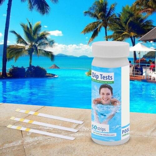 Swimming Pool PH Test Paper PH Value Alkalinity Hardness Test Strip Three-in-one Multiple Water Tester Pool Cleaner Acces #PF
