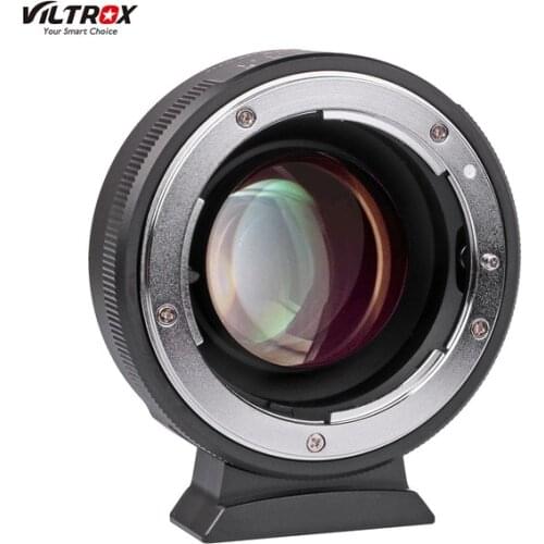 Viltrox NF-M43X 0.71X Lens Mount Adapter Ring Focal Reducer Speed Booster 8 Aperture Manual Focus for Nikon for Micro 4/3 Camera