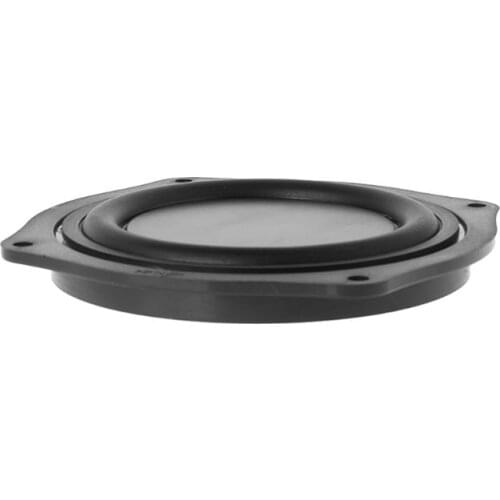 2PCS Bass Vibrating Membrane 4 Inch Loudspeaker Rubber Speaker Vibration Plate Diaphragm Passive Woofer Portable Home-made DIY