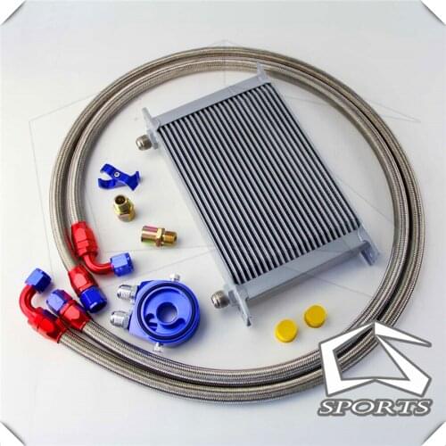 25 ROW AN-10AN UNIVERSAL OIL COOLER+ FILTER KIT