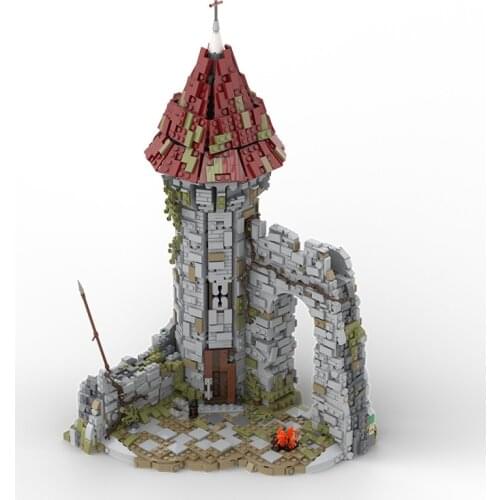 3184 PCS MOC Toys Game Series City Street Scene Castle Building Blocks Modular Construction Block Model