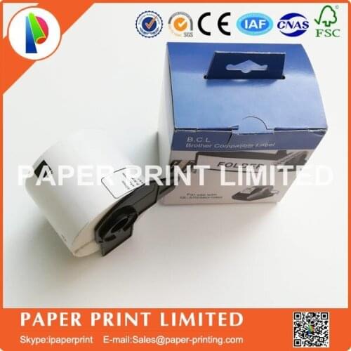 40 Rolls Compatible DK-11202 Label 62mm*100mm Compatible for Brother Label Printer All Come With Plastic Holder 300Pcs/Roll