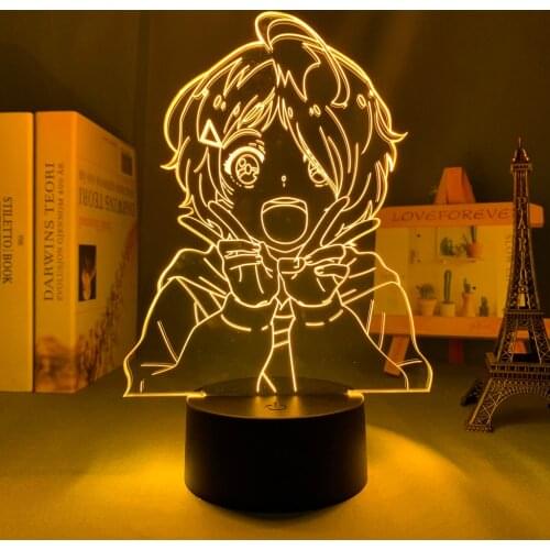 Anime Wonder Egg Priority Ai Ohto Led Night Light for Home Decor Kids Birthday Gift Nightlight Mange 3d Lamp Wonder Egg Priority