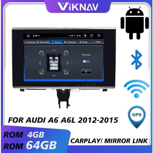 Car radio for audi a6 a6l 2012 2013 2014 2015 android car audio autoradio stereo receiver 2 din