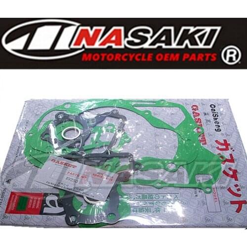 Free Shipping For yamaha XV250 motorcycle QJ250H Overhaul the whole car mats cushion gasket repair kits