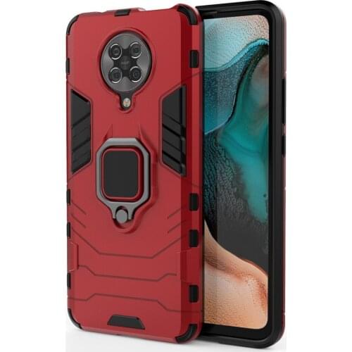 Bracket Ring Holder Phone Case for Xiaomi Poco F2 Pro case Car Stand Hard Hybrid Cover For xiaomi pocophone X2 Redmi K30 Pro