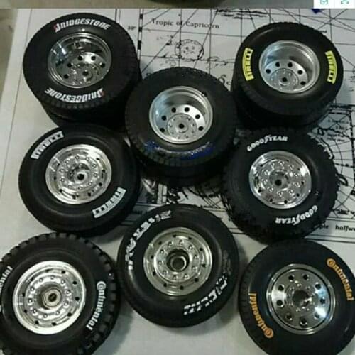 RC Truck Decorative Stickers & Decals Of Tires For 1/14 Rc Tamiya Scania Accessory R620 56323 Benz 1851 3363 56352 MAN TGX Truck