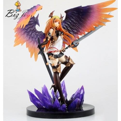 HOT Game Anime Kotobukiya Rage Of Bahamut Dark Angel Olivia Ani Statue 29CM PVC Action Figure Toy New Loose Gift Collection Doll