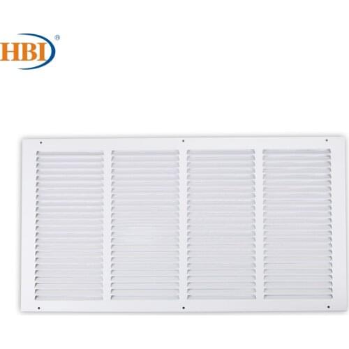 HBI 10PCS W24"xH12" Steel White Finished Return Air Grilles Ceiling Air Vent Ceiling Duct Cover Air Register Ventilation Grilles