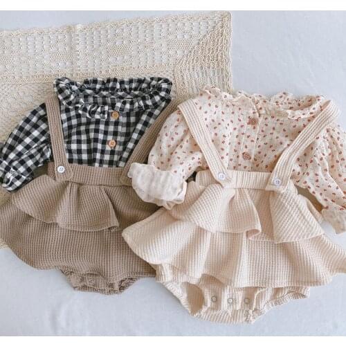 Bodysuit for Newborns Baby Clothes Spring Jumpsuit Rompers Babies Boy Baby Clothing Cotton Children Jumpsuits Floral Print