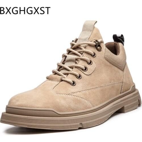 Casual Shoes Men Vintage Shoes Men 2020 Ankle Boots Italian Genuine Leather Shoes Men Fashion Luxury Designer Chaussure Homme