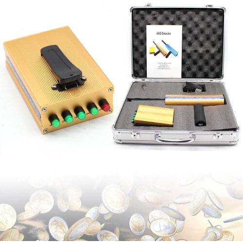 New Version Long Range AKS Gold Metal Detectors Machinery Detect Copper Silver Gold and Diam Underground AKS 3D Metal Detectors