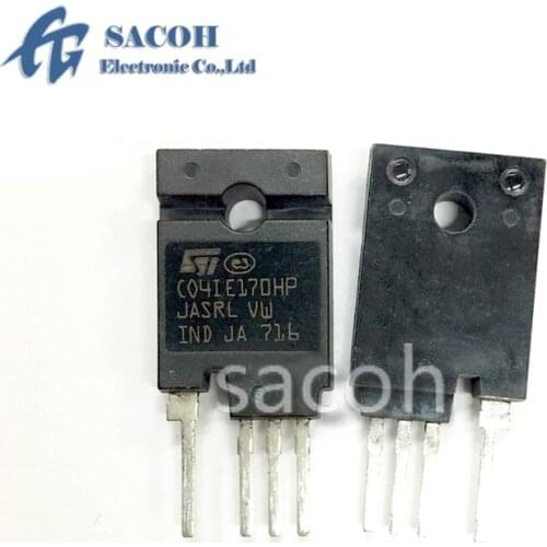 Free Shipping 5Pcs STC04IE170HV C04IE170HV STC04IE170HP C04IE170HP TO247-4L 4A 1700V Hybrid emitter switched bipolar transistor