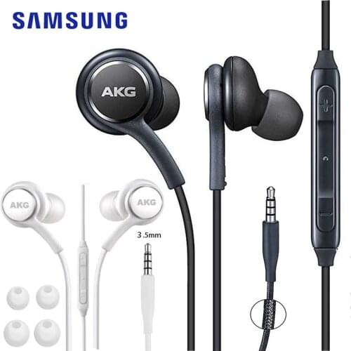 Original samsung AKG EO-IG955 Earphone 3.5mm In-ear with Mic wired headset for Galaxy S10 s10E S10 PLUS S8 S8+S9 S9+ Note8/9
