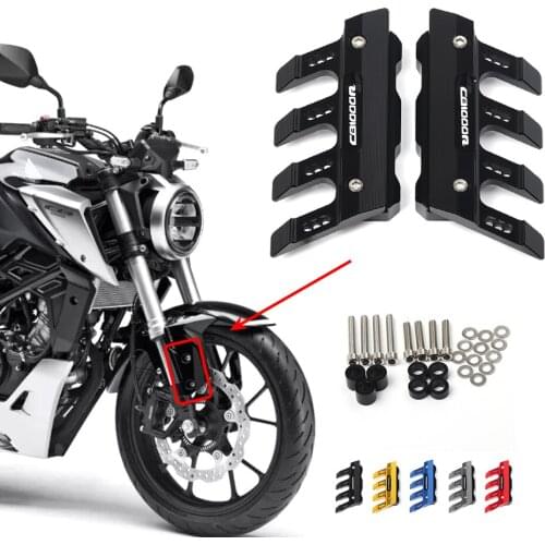 Motorcycle Front Fender Side Protection Guard Mudguard Sliders For HONDA hornet CB1000R CB 1000R Accessories universal