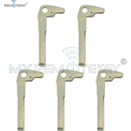 Remtekey 5pcs For Mercedes Benz E S Class 2000 smart emergency key blade uncut