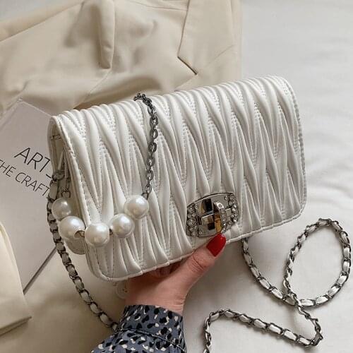 High Quality Pu Leather Women Shoulder Bag Fashion Ladies Small Chain Crossbody Bags for Women Designer Female Messenger Bag New