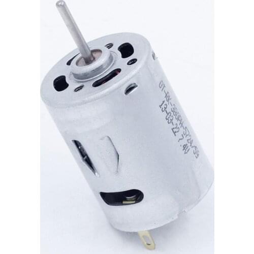 DC 3.7-8V RK380PH Large Torque Micro Motor Strong Magnetic Carbon Brush High Speed Mini DIY Motor 28000rpm, Shaft Dia 2.3mm