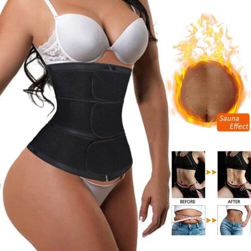 YAGIMI Long Torso Slim Belt Women Corset Trimmer Cincher Body Shaper Belt Slimming Waist Trainer Shapewear 3 Strap Sweat Belt