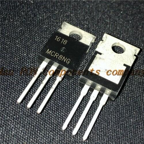 10PCS/LOT MCR8SNG TO220 MCR8SN SCR TO-220 new original In Stock