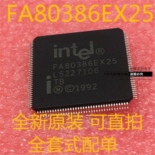 100% New&original FA80386EX25 TQFP144