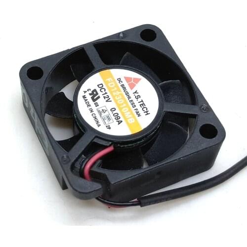 2pcs New 3cm 3010 12V dual ball mute fan fd123010mb set top box USB hard disk micro cooling fan