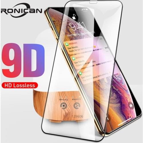 9D Tempered Glass For iPhone 11 X XR XS 11 Pro Max Screen Protector For iPhone 11 Pro Max X XS Max XR SE 2020 Tempered Glass