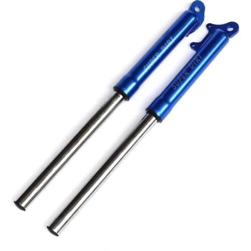 Front fork shock absorber suspension for 47cc 49cc two-stroke mini off-road motorcycle modification parts