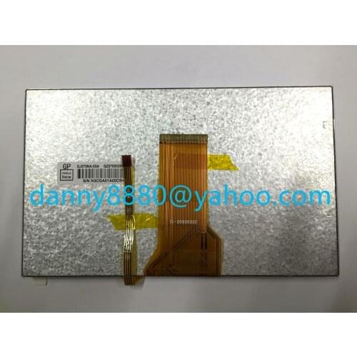 Free shipping CAR AUDIO DVD LCD dislay for VW RENAULT MERCEDES CD DVD NAVIGATION SYSTEM DJ070NA-03A DJ070NA with touch panel