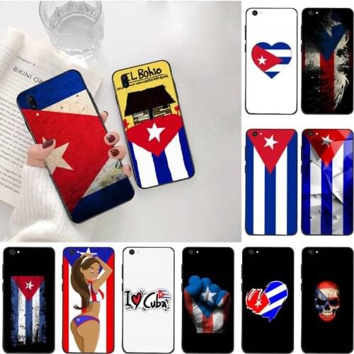 CUTEWANAN Cuba flag Coque Shell Phone Case For Vivo Y91c Y17 Y51 Y67 Y55 Y93 Y81S Y19 V17 vivos5