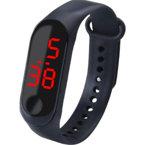 Digital Children Watche Bracelet LED Digital Watch Sports Electronic Kids Watch