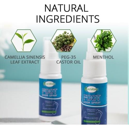 Foot odor spray Antifungal Athlete Foot Spray Antibacterial Deodorant Powder Antipruritic Sweat Foot Antifungal Spray