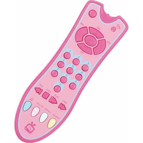 For Children Baby TV Simulation Remote Control With Music English Learning Remote Control Science Cognitive Educational Toys