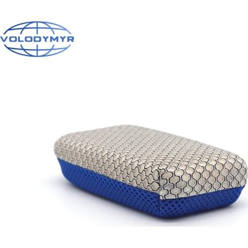 Car Wash Sponge Washing Tools Blue Microfiber Pad with Mesh Super Absorbent for Auto Car Cleaning Clean Detailing Detail