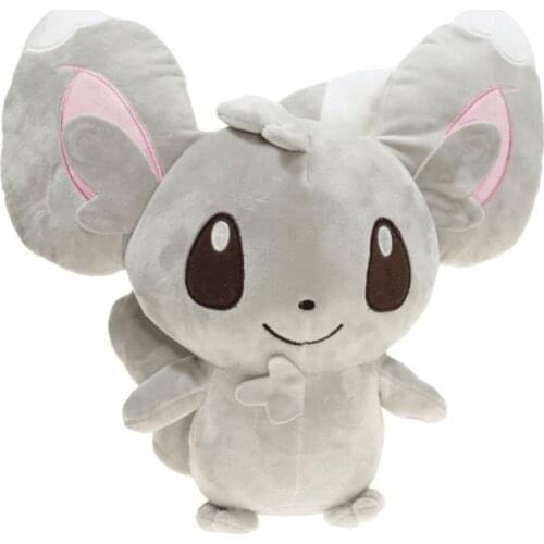 Original Pokémon Game Anime Cartoon Cinccino Plush Toy Cute Soft Stuffed God Beast Mouse Doll Kids Gift 40cm